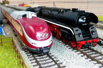 Exposition de trains miniatures à Allensbach