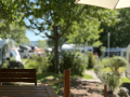 Blick von der terrasse des Waldschlösschens